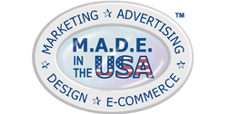 M.A.D.E. in the USA logo